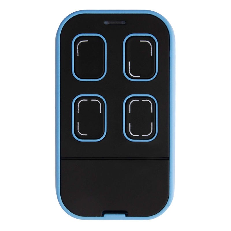 XIHADA Universal Garage Door Opener Remote Cloner Universal Gate Opener Remote Cloning Homelink Programmable Learning Key Fob 4-Buttons Multi Frequency 280MHZ-868MHZ (1, Blue) - Image 1